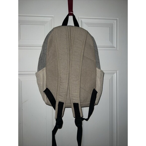 ThreadHeads Himalayan Hemp Tan & Multicolor Backpack - 11"x16" - Picture 5 of 7
